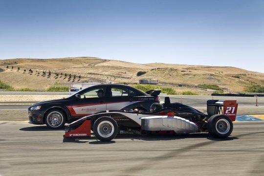Jim Russell Racing Lancer Evolution