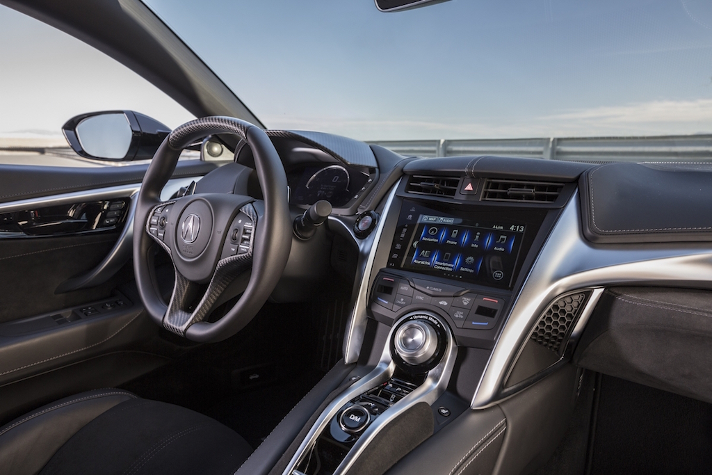 2017 Acura NSX interior