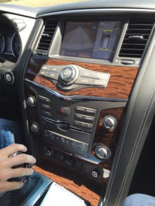 2017 Nissan Armada interior